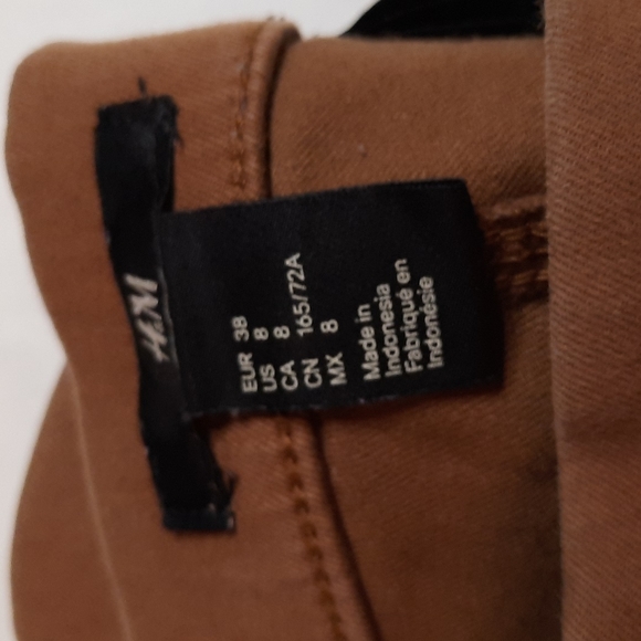 H&M Brown Pants Size 8 - Picture 3 of 3